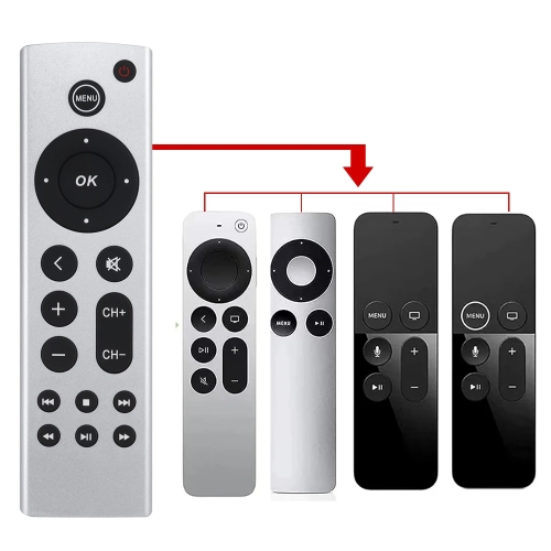 [1161] For Apple TV Remote Control 4K / HD,Without Voice.